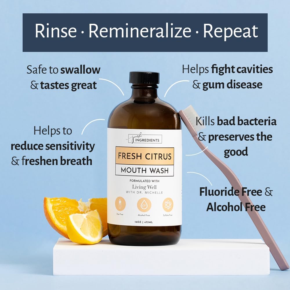 Fresh Citrus Remineralizing Mouthwash