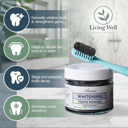 Remineralizing & Whitening Tooth Powder Cool Mint